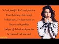 Dua Lipa - IDGAF (Lyrics)