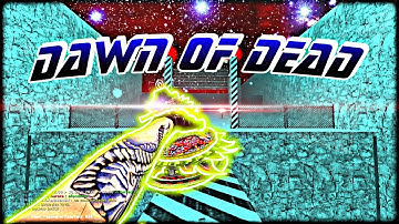 Counter Strike 1.6 / Zombie Escape Mod Server Dawn Of Dead / GamePlay / Map : ze_jurassickpark3_lg