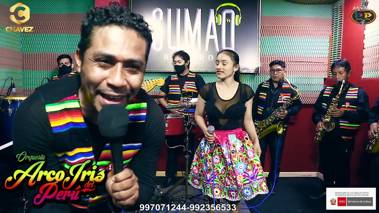 MIX HUAYLAS  - ORQUESTA ARCO IRIS DEL PERU