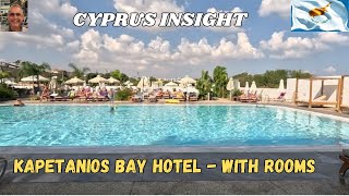 : Kapetanios Bay Hotel, Protaras Cyprus - Full tour with Rooms.