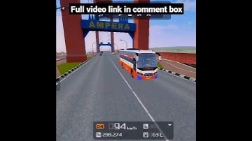 MSRTC Utkarsh Bus Game Sleeper Seater Bus Mod Bus Simulator Indonesia Android #short