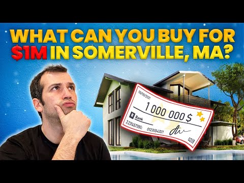 How much HOUSE can you buy for $1 MILLION DOLLARS in Somerville, MA