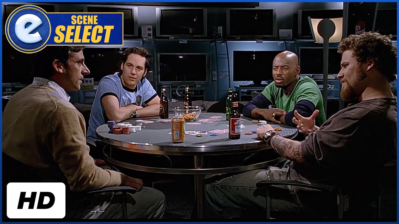 Poker Scene - The 40 Year Old Virgin (2005) HD image