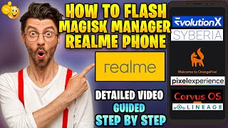 How to Root Realme 6 & All Realme Devices | How to Flash Magisk Manager in Realme - Realme Root 4