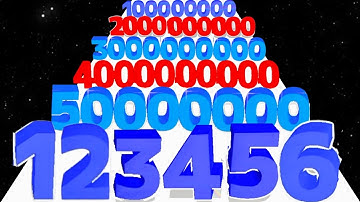 Number Master vs Roof Rails - All Level Gameplay (Max Level, Math Games)