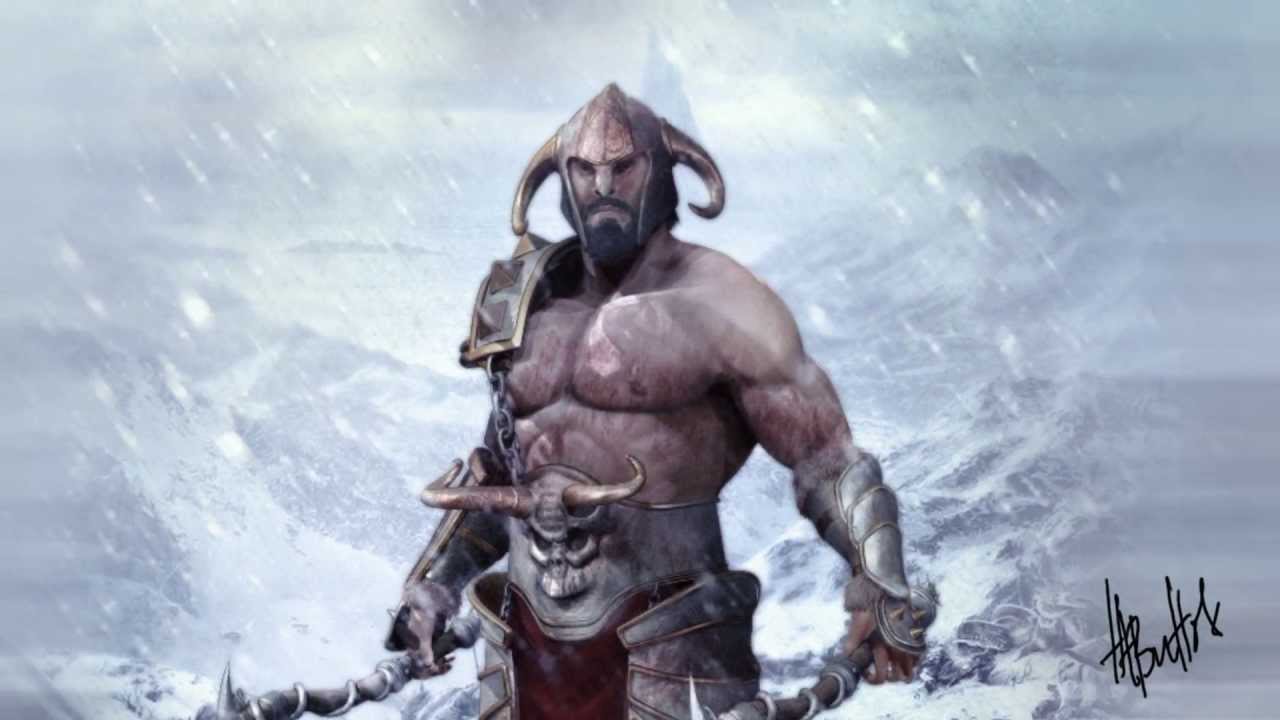 Barbarian 3d model turntable - YouTube
