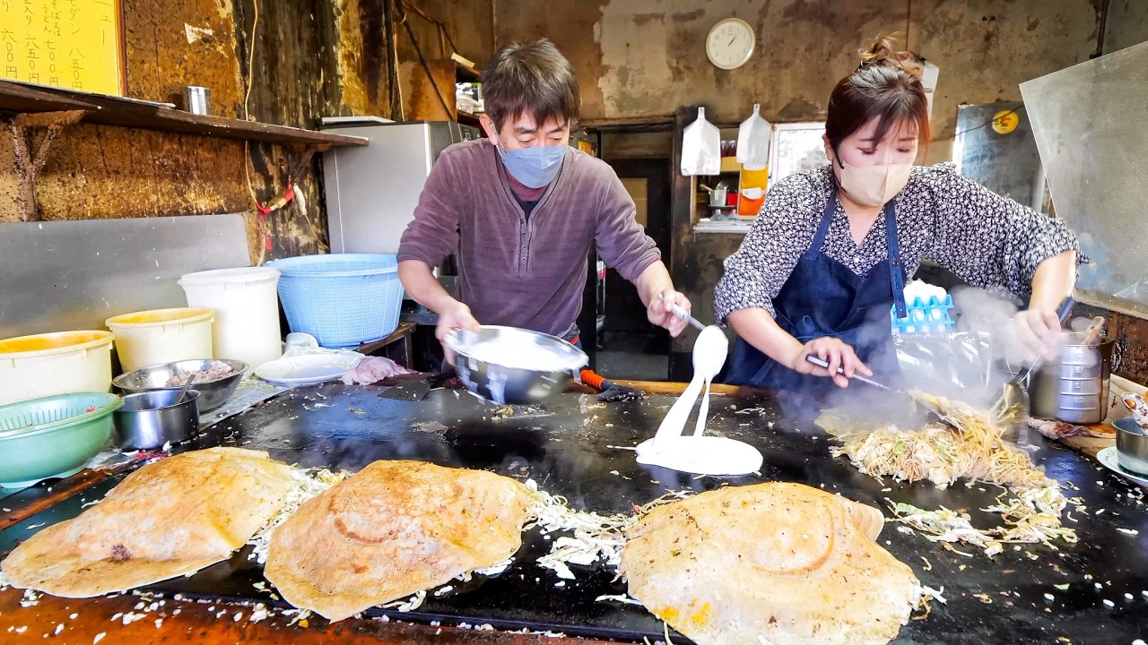 ジャンボお好み焼きが大人気！飛ぶように売れる秘密とは、、？