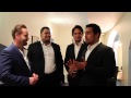 Alfie Boe and Sol3 Mio - Backstage at Classic FM Live 2014