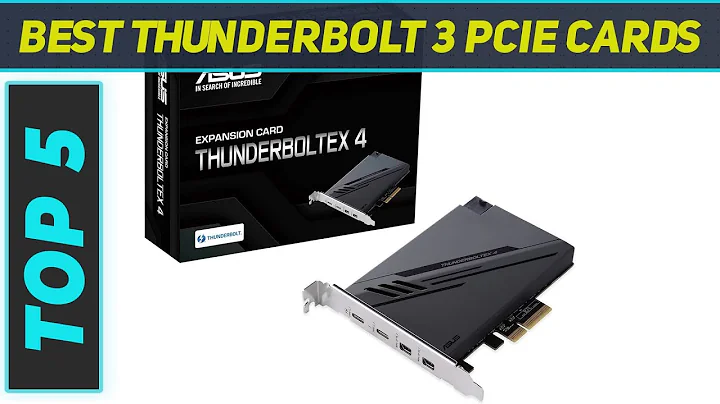 Los 5 Mejores PCIe de Thunderbolt 3 en 2024