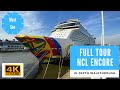 The Most In Depth Norwegian Encore Tour - all restaurants, cabins and more on new NCL cruise ship