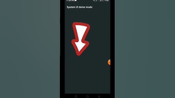 How to enable demo mode in android device/demo mode 2022