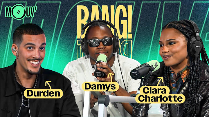 Clara Charlotte, Damys et Durden racontent Nouvelle École dans Bang! Bang!