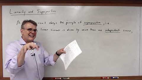 EECE 2112 Module 27   Linearity and Superposition