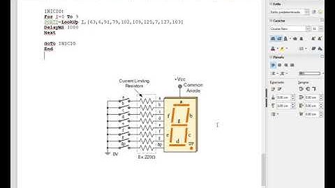 CURSO PROTON BASIC LECCION 8-(7 SEGMENTO DE DISPLAY)
