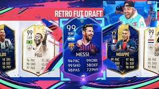 INSANE RETRO FIFA 19 FUT DRAFT!! FIFA 20 Ultimate Team