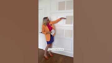 Can my walls and trim be the same colour? #homedecor #neutralhome #interiordesign #paintcolor