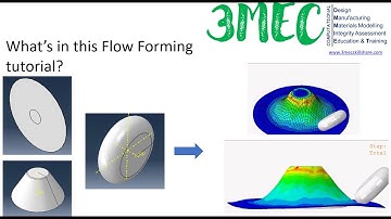 Flow Forming / Metal Spinning / Shear Forming using ABAQUS CAE