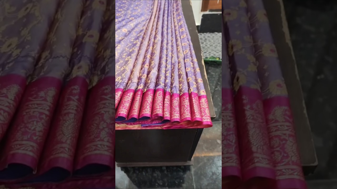 Fluffy pleets saree drapping 🥻🥻