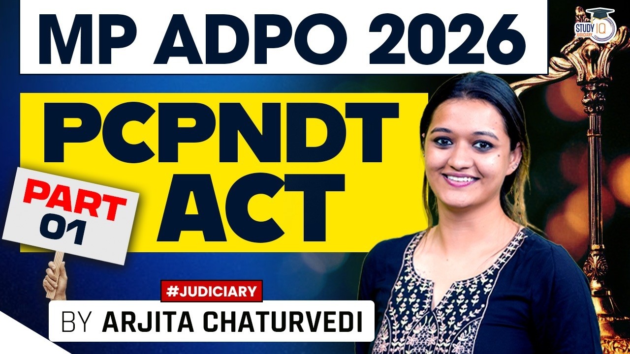 PCPNDT Act | Pre-Conception & Pre-Natal Diagnostic Techniques Act, 1994