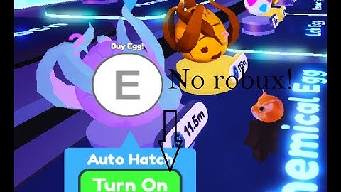 How to auto hatch any egg in Pet Simulator X without robux!