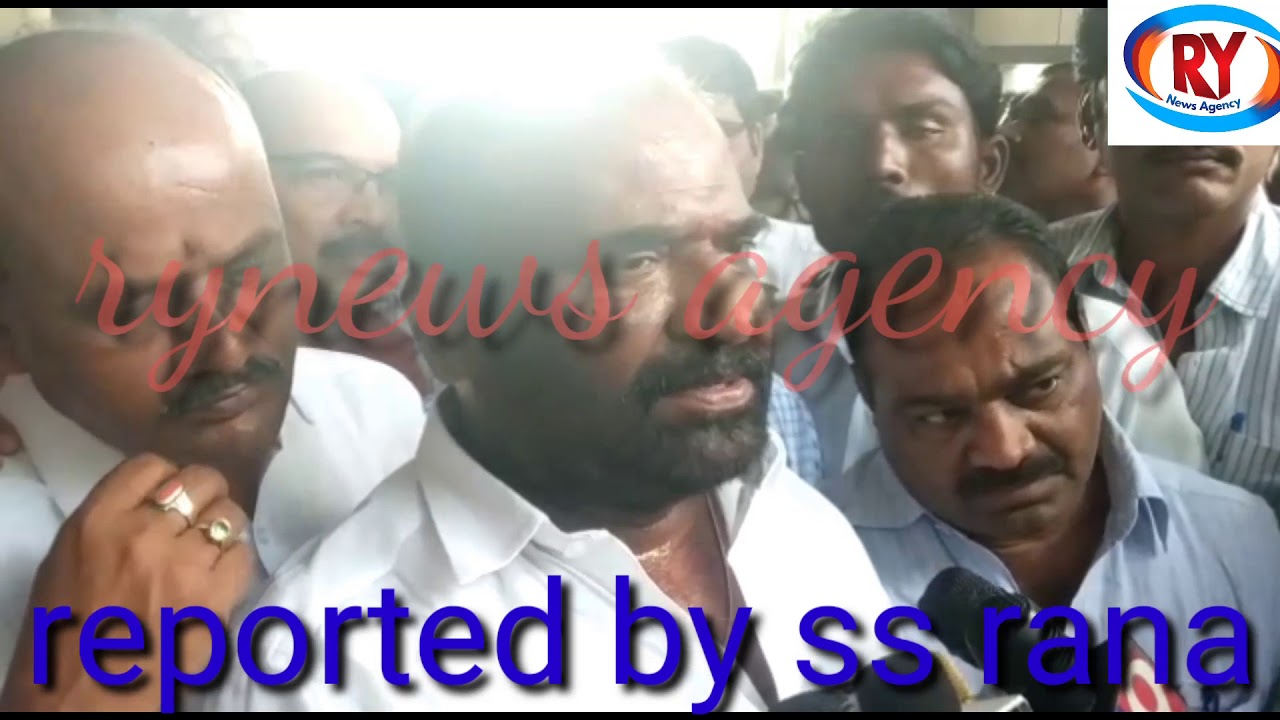 TSRTC employees protest at MGBS bus stand for salary increment.