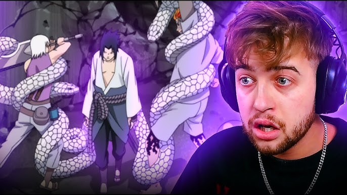 SASUKE Vs OROCHIMARU  Naruto Shippuden Episódio 113-114 Dublado