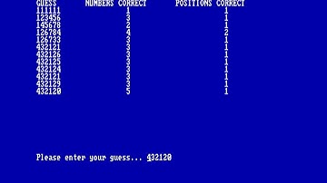 IBM PC Longplay - Codebuster