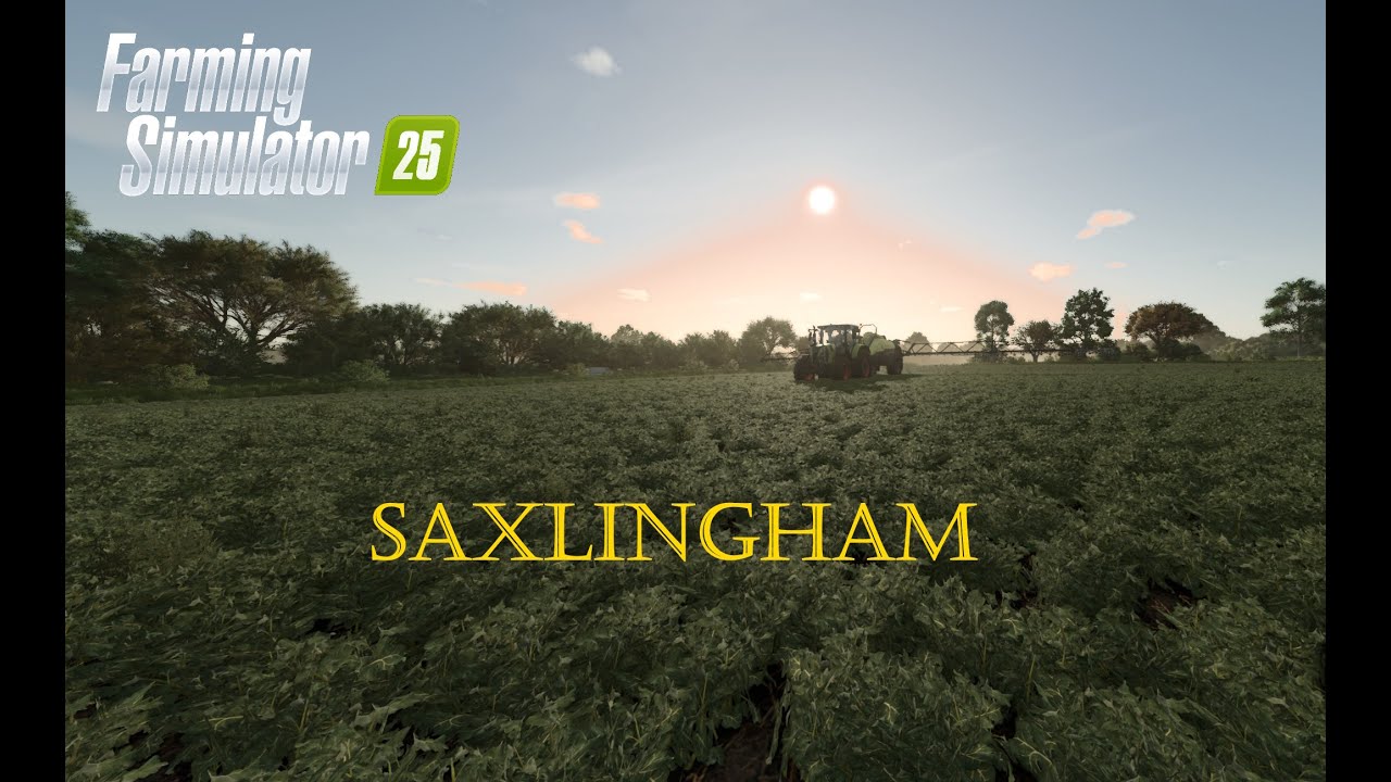 Farming Simulator 25, Map SAXLINGHAM - Teil 6. Abschluss der Aussaat, Neue Kurse übertragen ....