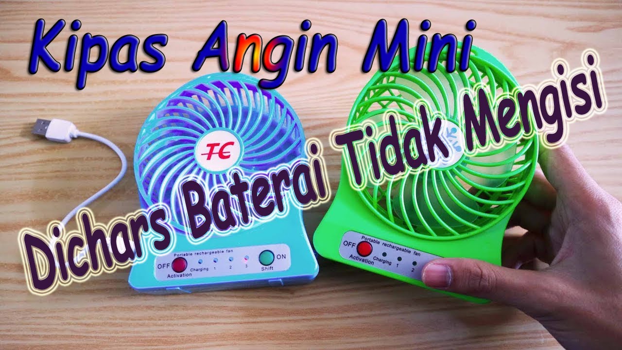 Solusi Perbaikan Kipas Angin Mini Baterai Tidak Mengisi