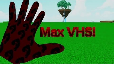 Max VHS showcase Killstreak Gloves Button Test 2