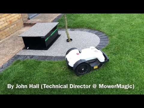 Ambrogio Robot Mower Bunker - Robot Mower Lift Elevator Garage for an  Ambrogio 4.0