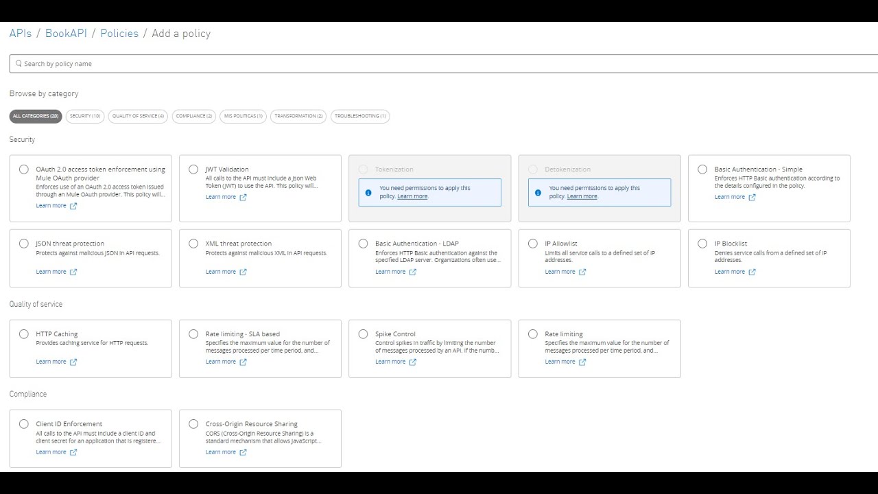 Mulesoft Custom Policies - Politicas Personalizadas - Alex Valencia ...