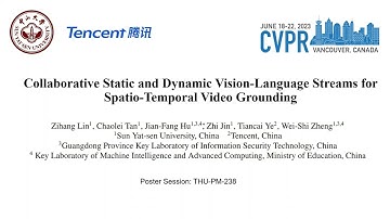 CVPR23: Collaborative Static and Dynamic Vision-Language Streams for Spatio-Temporal Video Grounding