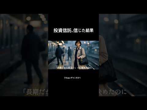投資信託、信じた結果 フルver.➡️チャンネルへ #AI #POP #投資信託