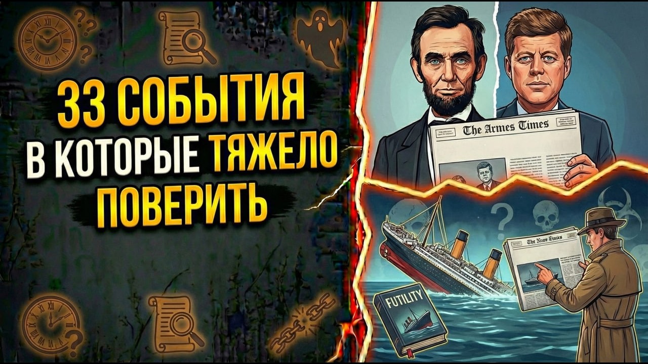 33 совпадений в истории, от которых мурашки по коже