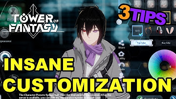 Optimize Customization with 3 Tips! | Tower of Fantasy