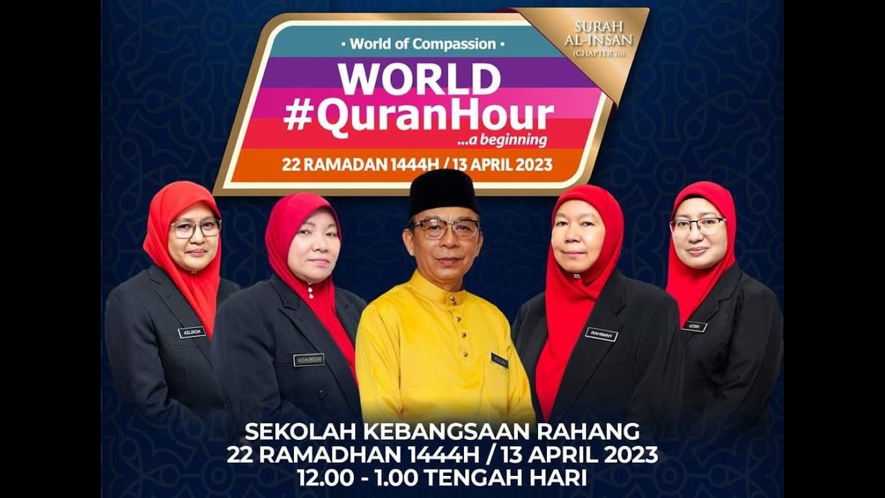 PROGRAM QURAN HOUR 2023 PERINGKAT SEKOLAH