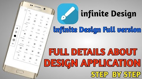 How To Use Infinite Design App/ FULL Details About Design App ( HINDI MAIN )