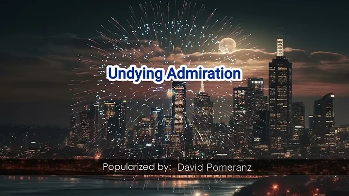 David Pomeranz 'Undying Admiration' 18093