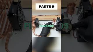 PARTE 9 - DIY Aire Acondicionado Portátil: ¡Enfría o Calienta Rápido! #shorts