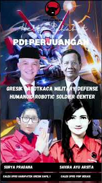 Surya Pradana Adipatiarga & Savira Ayu Arsita Caleg DPRD PDIP Gresik & Bekasi