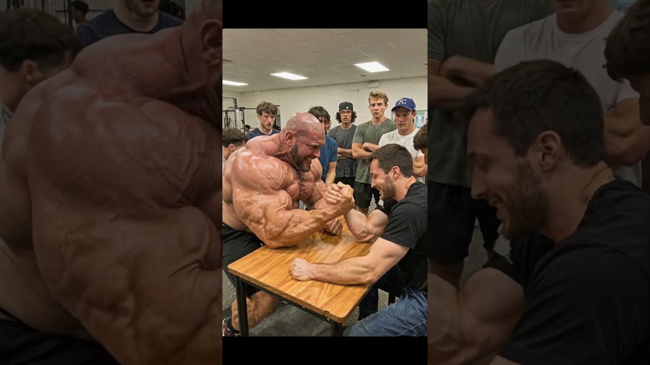 Professional Bodybuilder Vs Amateur Arm Wrestler 