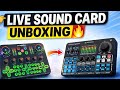 Unboxing Live Sound Card For TikTok Live Streaming||soundcard||podcast||Pakistan 