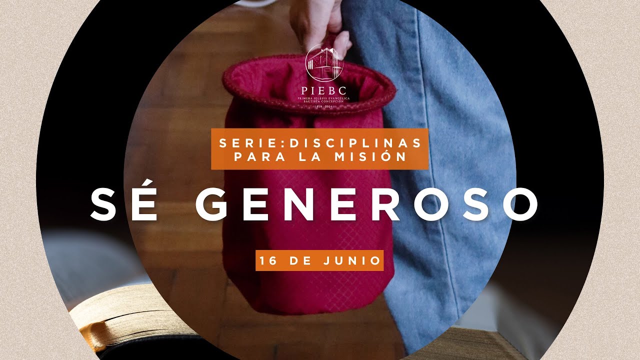 Culto domingo 16 de Junio 2024 | Sé Generoso - YouTube