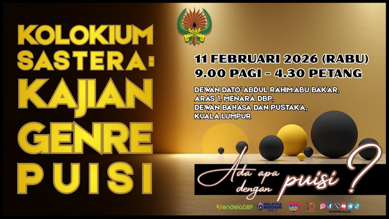 Kolokium Sastera: Kajian Genre Puisi