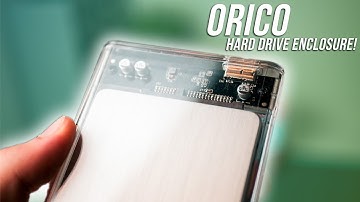 Orico USB Hard Drive SSD Enclosure Setup and Review!