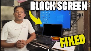 How to Fix Black Screen Issue in Windows 10/11 (2025) – Quick & Easy Solution