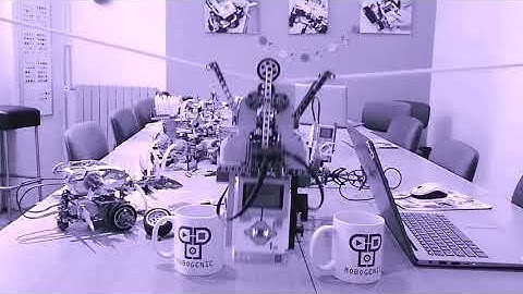 Robot tyrolienne : robot modélisé, construit et programmé par enfants / ROBOGENIE école de robotique