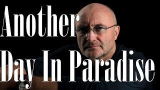 Phil Collins - Another Day In Paradise - Live [English \u0026 French On-Screen Lyrics]