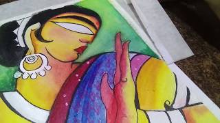 jamini roy tutorial painting
